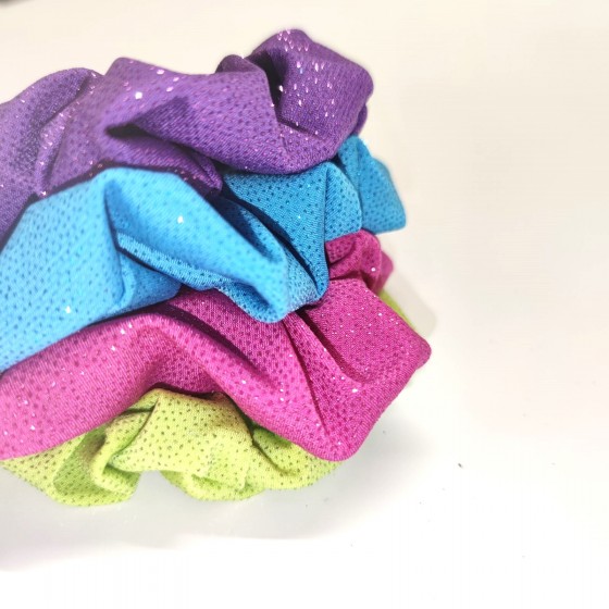 Lurex  χρωματιστά scrunchies